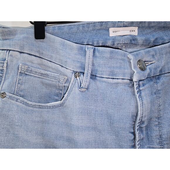 Good American Good Waist Crop Skinny Jeans – BLUE635, Size 16 - Picture 10 of 14